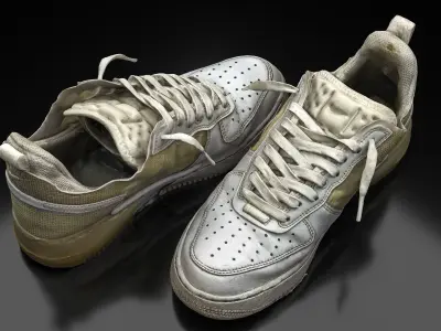 Air Force 1 Shoes 3D model