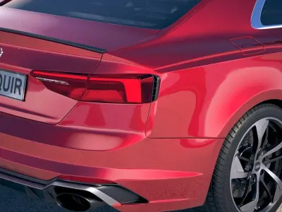 Audi RS5 Coupe 2018 3D model