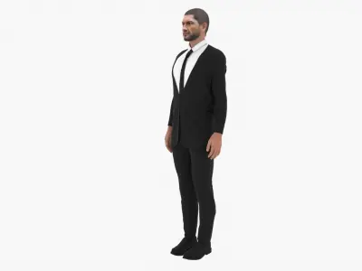 Dave Bautista Low-poly 3D model