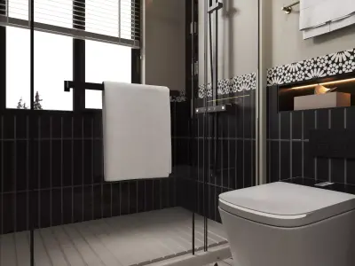 Bathroom 07 3D model