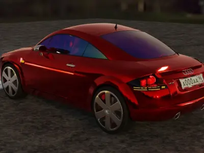 Audi TT 3D model from CGTrader
