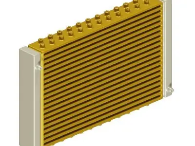 Toddler Radiator Toy 3D model