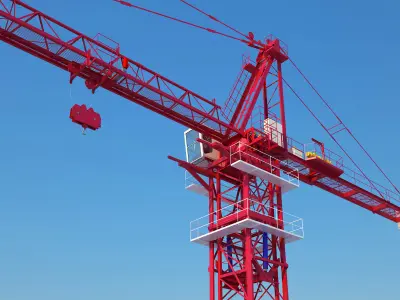 Tower crane KH-310 3D model