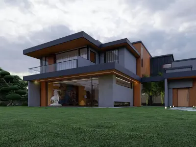 Luxury House 3D model