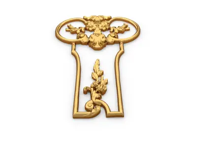 Classic decor ornament 312 3D model
