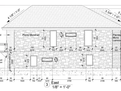 3D MODERN COTTAGE HOUSE MODEL  Low-poly 3D model