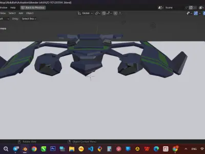 blender 3D print model