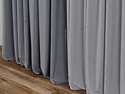 Curtain 002 3D model