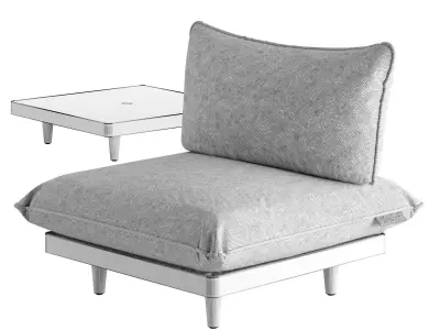 Fatboy Paletti Seat 3D model