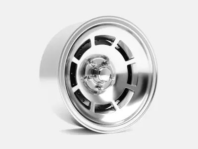 15x7 C3 Corvette YJ8 Wheel and Brake 3D print model