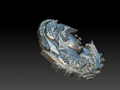 Engineering Symbol Roman Engenharia simbolo 3D print model