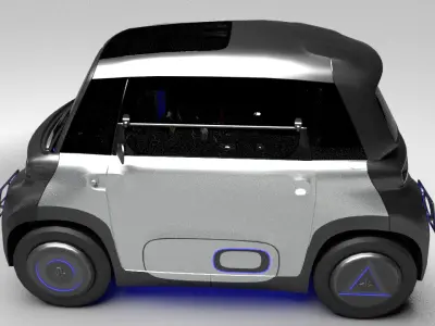 Playstation Car 3D model