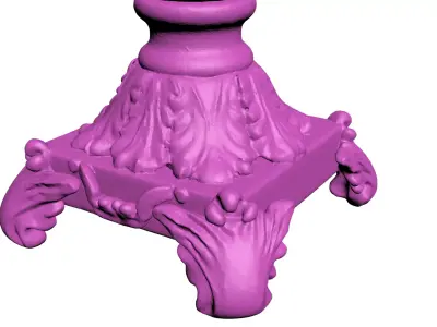 Majestic Flower Vase Collection 3D print model