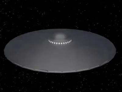 Sombrero UFO Free 3D model