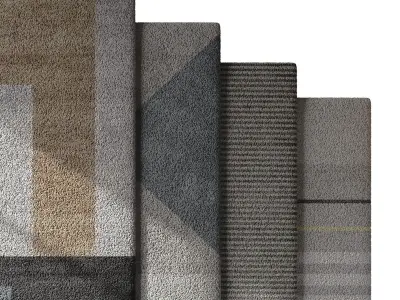 Rug Set 17 3D model