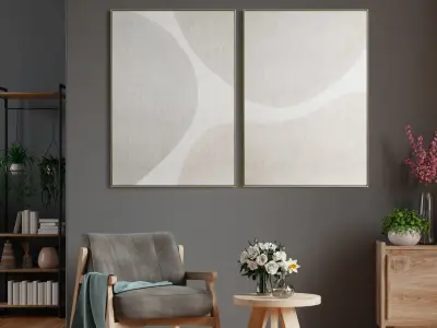 Photo Frame 303 Low-poly 3D model
