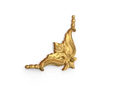 Classic decor ornament 145 3D model
