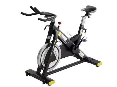 Spin Bike Eurofit S20 BLENDER 3D Model Cycles 3D model