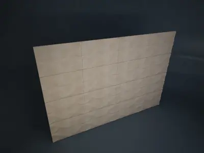 02 FORMAKO 3D WALL Low-poly 3D model