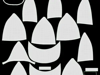 baseball cap 3D model