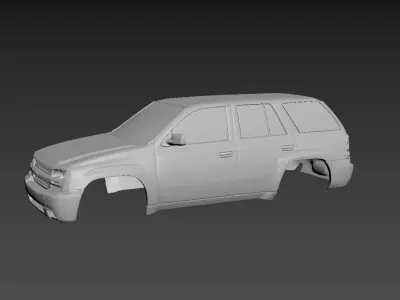 Chevrolet TrailBlaizer 2007 Body For Print 3D print model