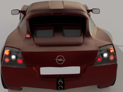 Opel Speedster  3D model