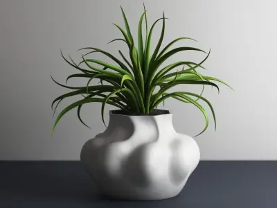 vase pot planter 3d print 882 3D print model