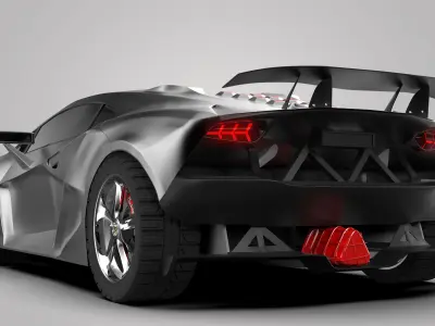 Sports Car 3D model