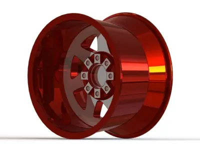 Cast rim MOTO METAL - MO976 3D model