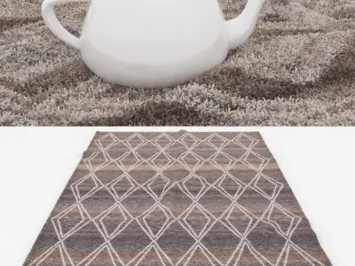 Rugs No 995 Low-poly 3D model