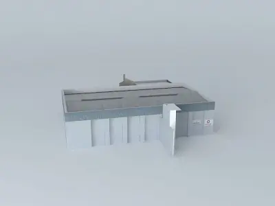 Municipal Sports Pavilion Librilla Free 3D model