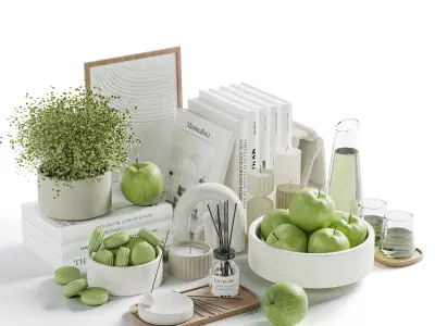 Decorative Set 04 3D model