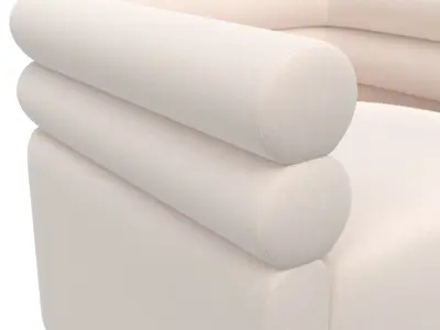 Evie Swivel Chair 225262-001 3D model