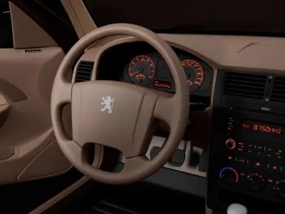 Peugeot 405 3D model