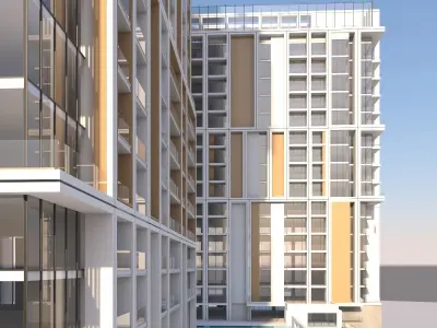 Exterior building 3D model