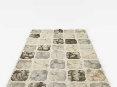 Rugs No 32 Low-poly 3D model