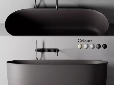 Rexa Design HAMMAM Bathtub 3D model