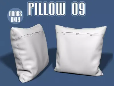 Pillow 09 3D model