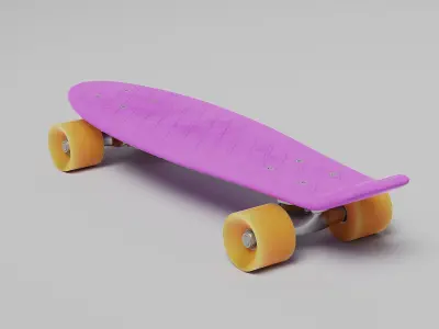 Penny Board Skate Board 3D model
