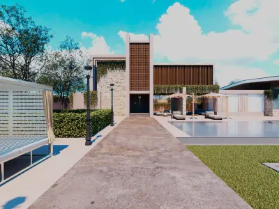 Exterior 1 Free 3D model
