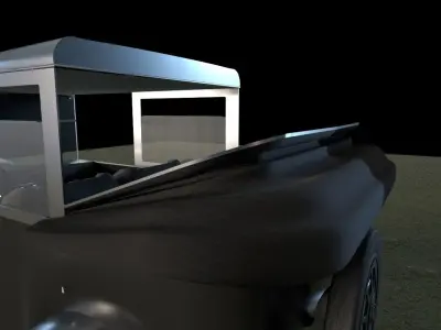 mercedes benz 1930 3D model 3D model