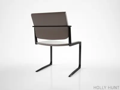 Holly Hunt Shadow dining chair 3D model