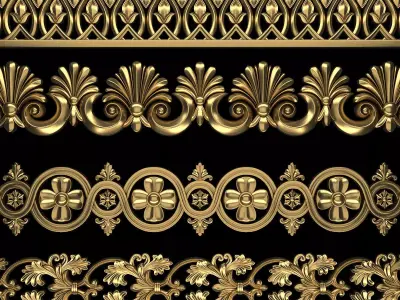Path Ornament Pack 13 3D model