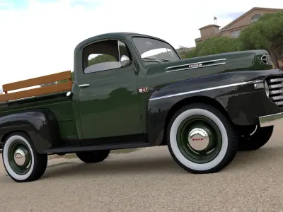 M47 Series Pickup 1949 3D model