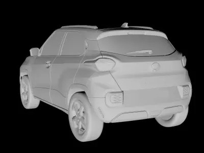 Tata Punch 3D  Low-poly 3D model