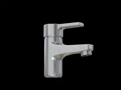 Pillar Tap Low-poly 3D model