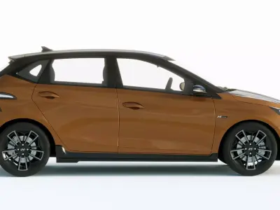 Hyundai i20  2021 3D model