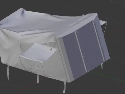 Carpa Tem 4x4  3D model
