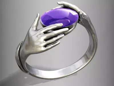 Natures Embrace 3D print model