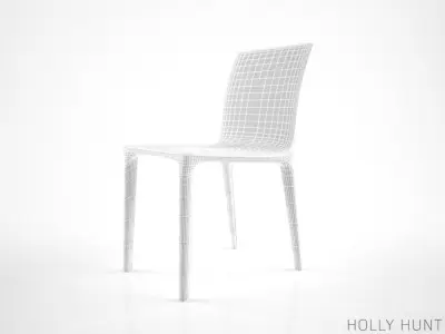 Holly Hunt Adriatic dining chair 3D model